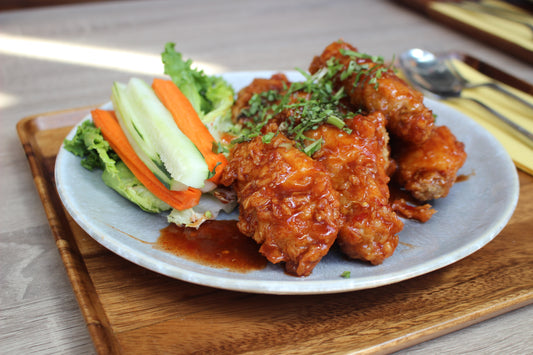 Sweet Honey Barbecue Chicken Wings